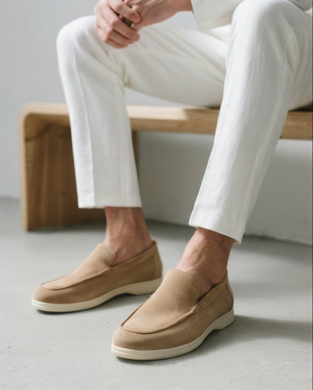 Wildleder Slipper