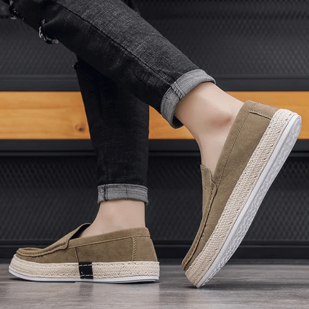 Leather Moccasins for Men Nantes