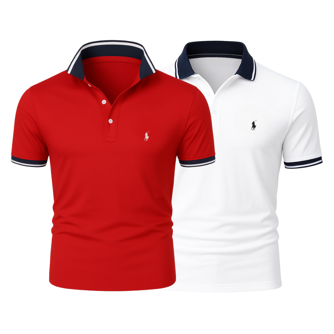 (BUY 1, GET 2) - Premiere Polo Shirt Kit – Professional Line by R&L (2-Pack)