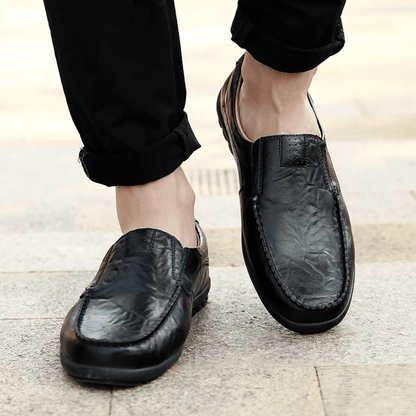Leather Moccasin for Men Verno