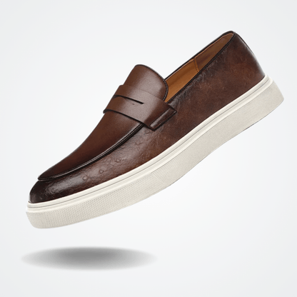 Leather Moccasin Slip-On for Men