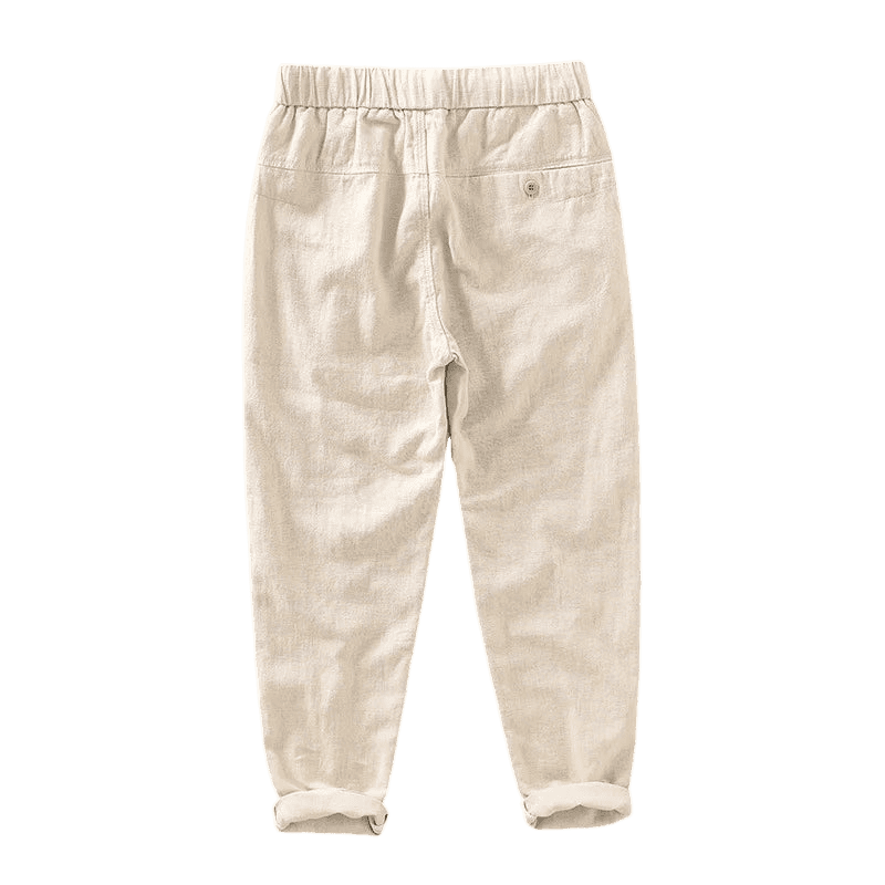 Men's Linen Trousers Rovino Verno